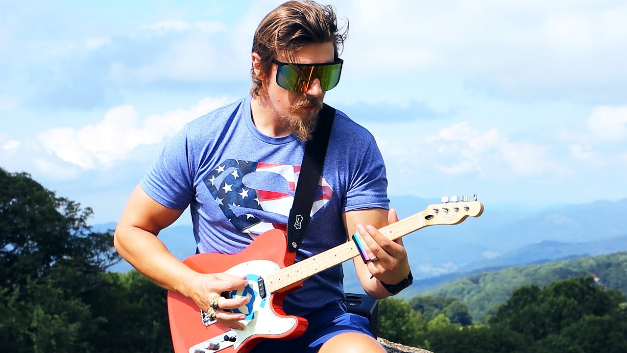 Slide Blues in 5000 ft Elevation on Fender Tenor Telecaster