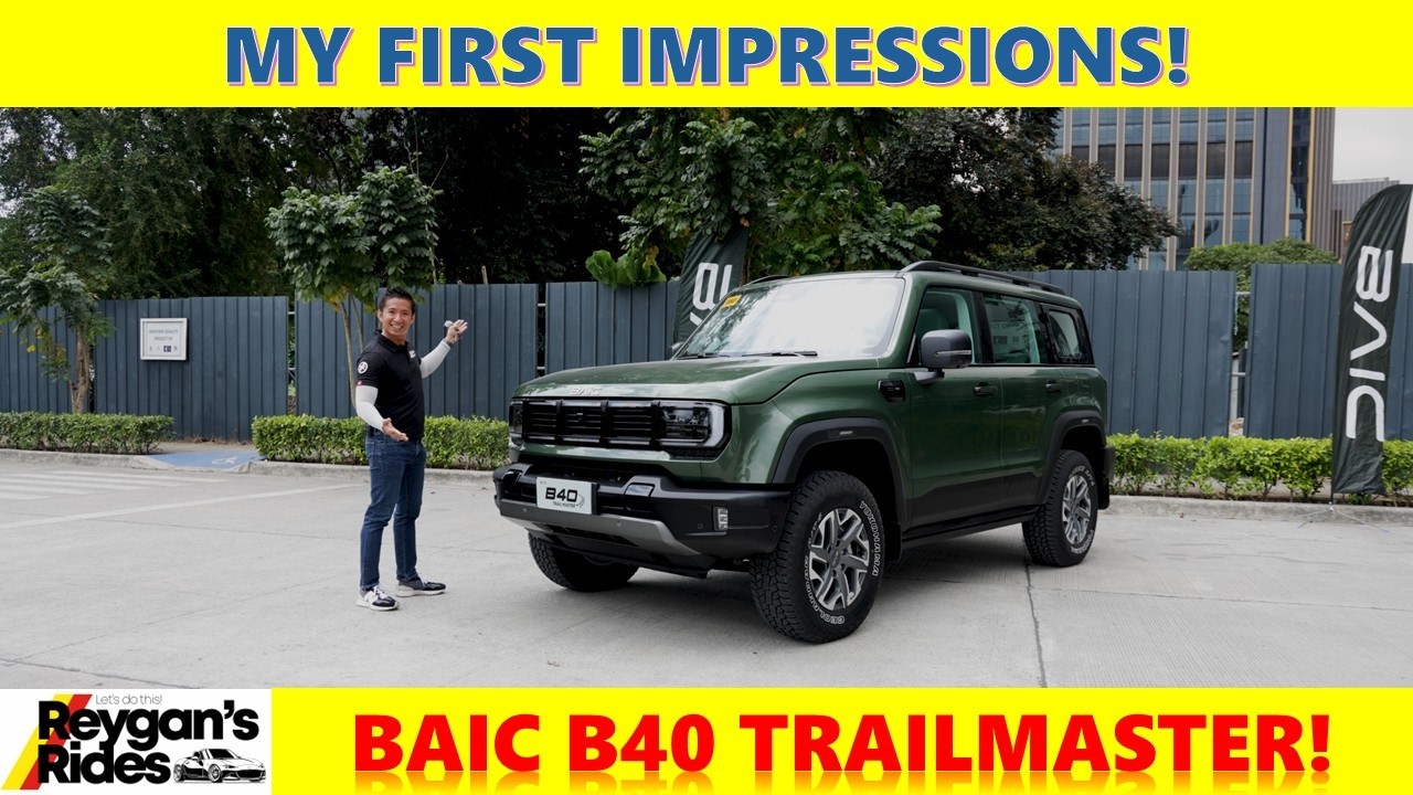 BAIC B40 TRAILMASTER FIRST LOOK! [CAR FEATURE]