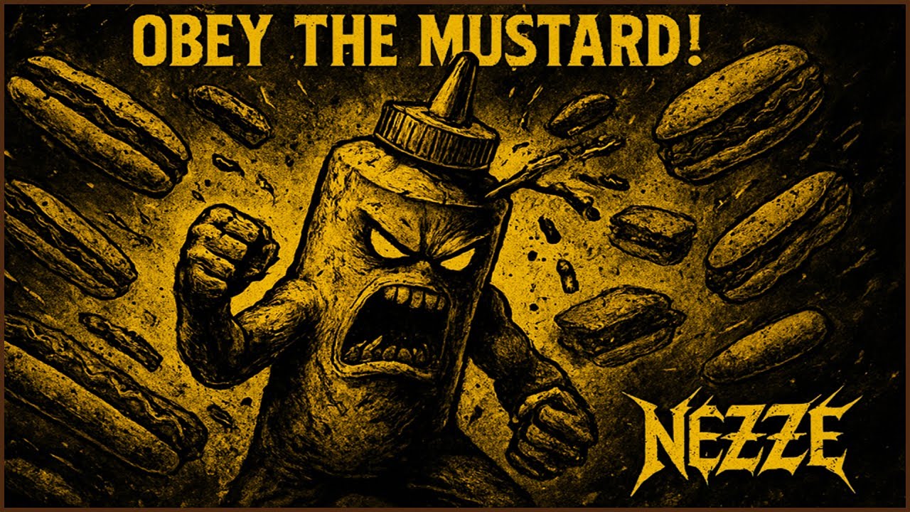 Obey The Mustard! (#metal #nezze #trashmetal) - Nezze