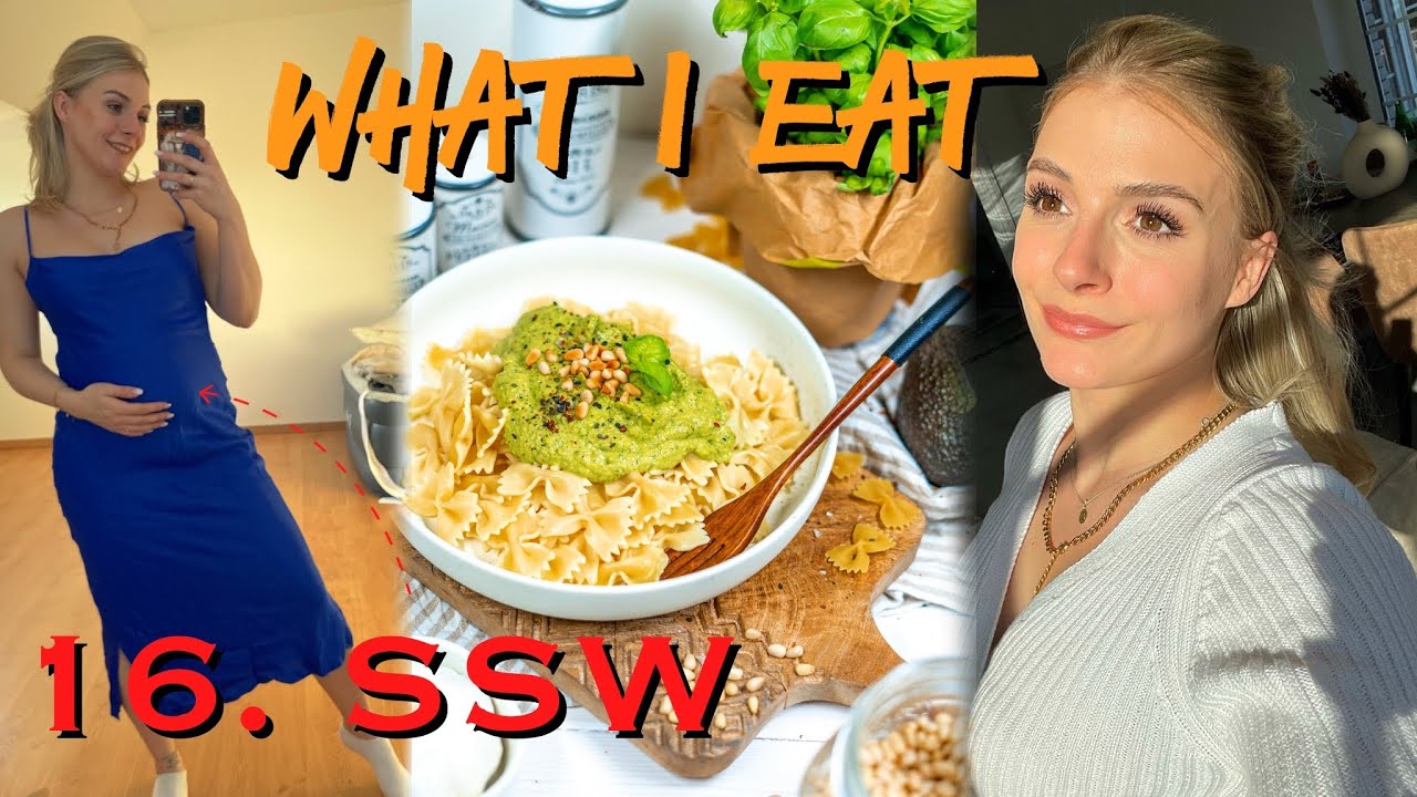 16. Schwangerschaftswoche | Full day of eating | Vlog 😍🤰🏼