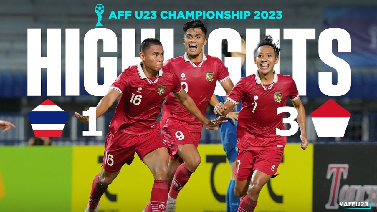 Thailand 1-3 Indonesia (#AFFU23 2023 Semi-Final)