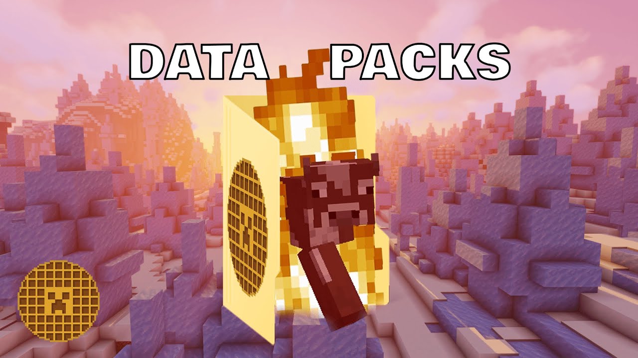 How To Make Simple DATA PACKS For Minecraft!