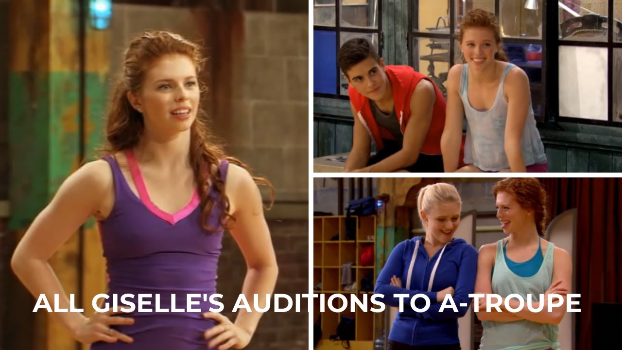 The Next Step - All Giselle's Auditions to A-Troupe (Jordan Clark)