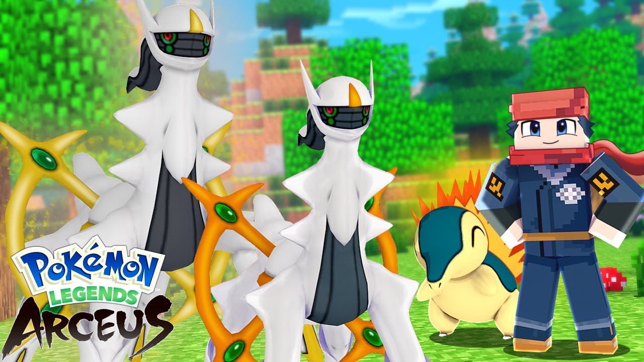 Minecraft - Who's Your Family? O FILHO DE ARCEUS ! POKÉMON LEGENDS ARCEUS