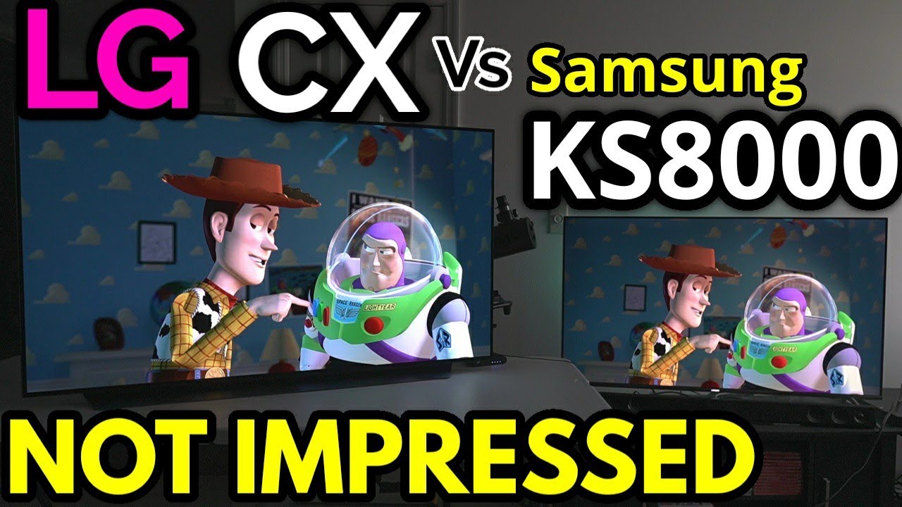 Heartbreaking LG CX Vs Samsung KS8000 Results| LG CX Review Part 4