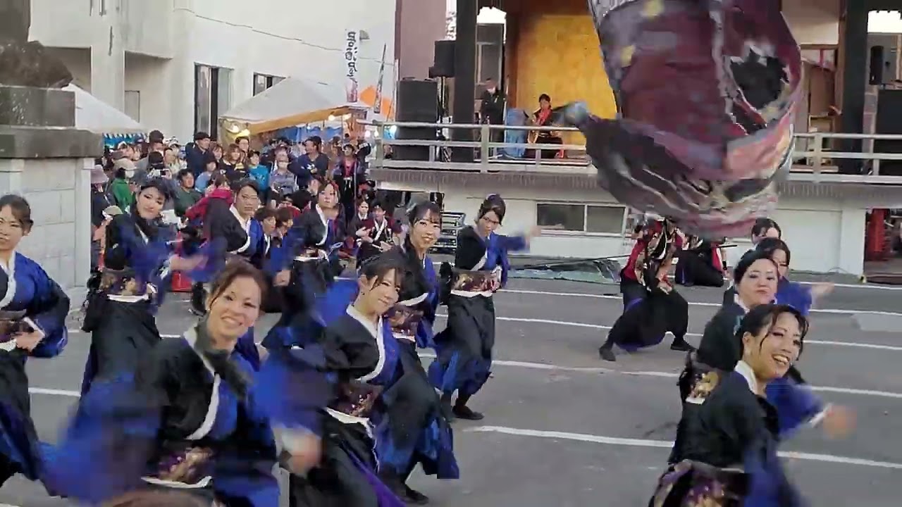 天嵩～Amata～「大乱舞IN白老」白老八幡神社会場　2024年9月29日　　YOSAKOI（よさこい）ソーラン演舞