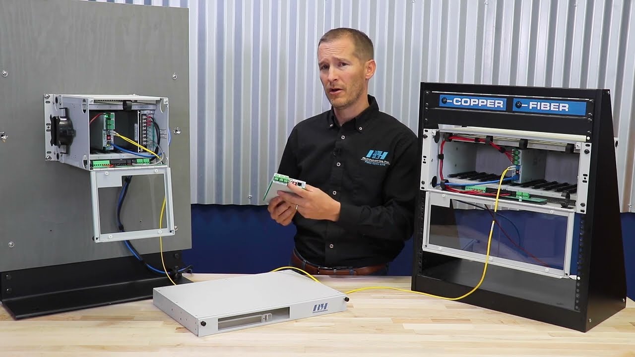 RLH Industries, Inc. - Gigabit Ethernet Fiber Media Converter with Alarms