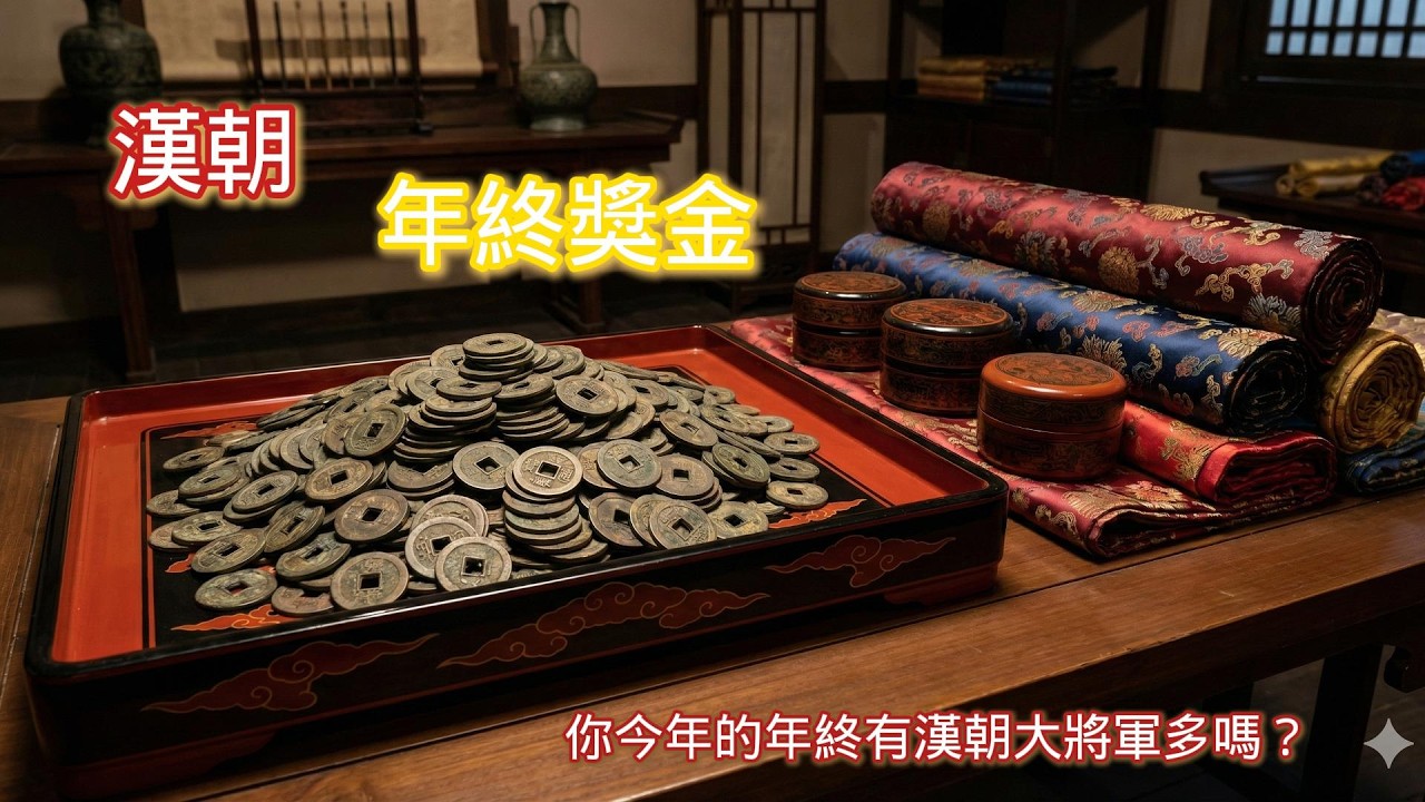 【特集S000】漢朝公務員的年終獎金有多少？一探古代皇帝的『紅包』制度