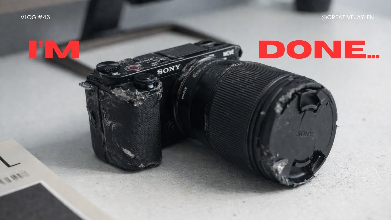 I BROKE MY $2500 CAMERA AS SOON AS I HIT 1K SUBS.