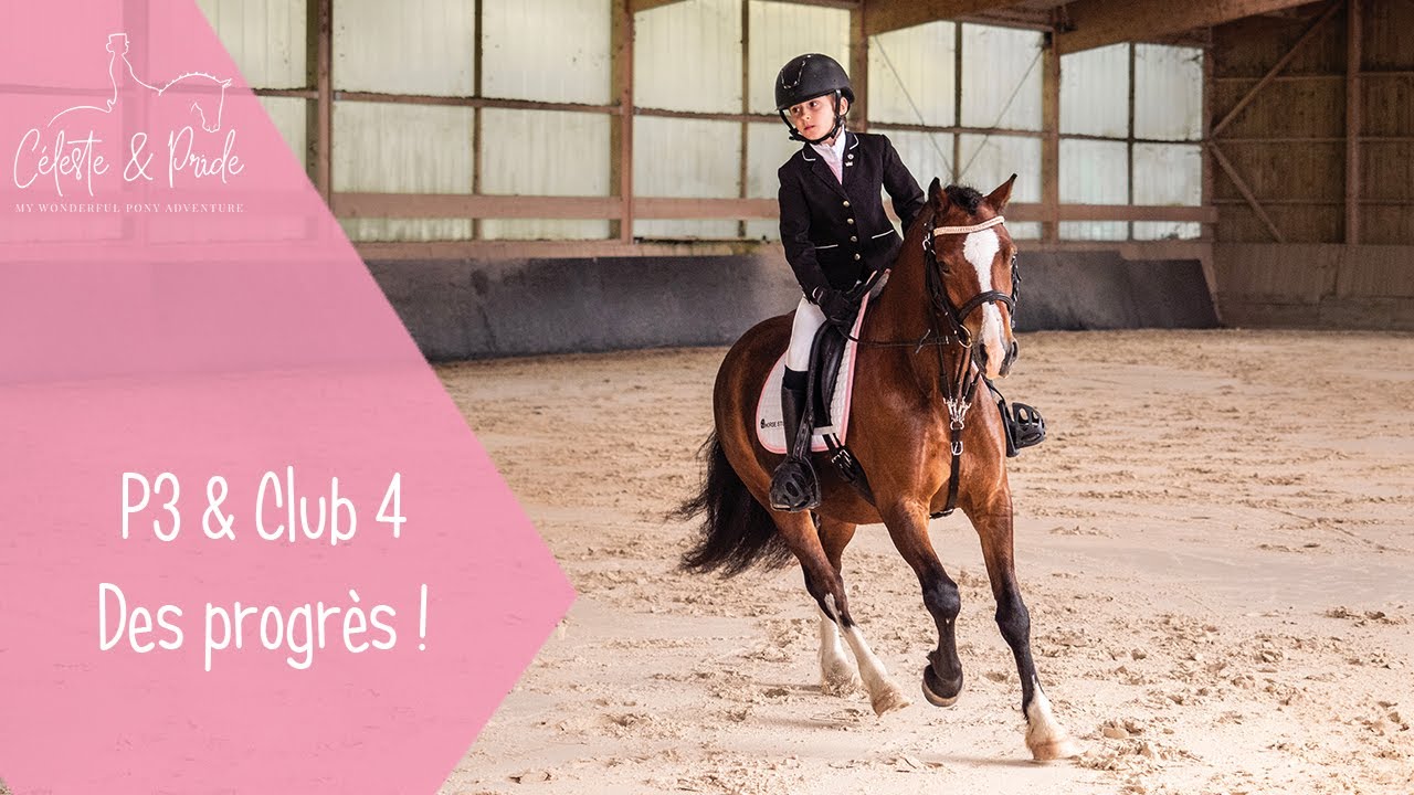 Concours Dressage Club 4 & P3, de beaux progrès !