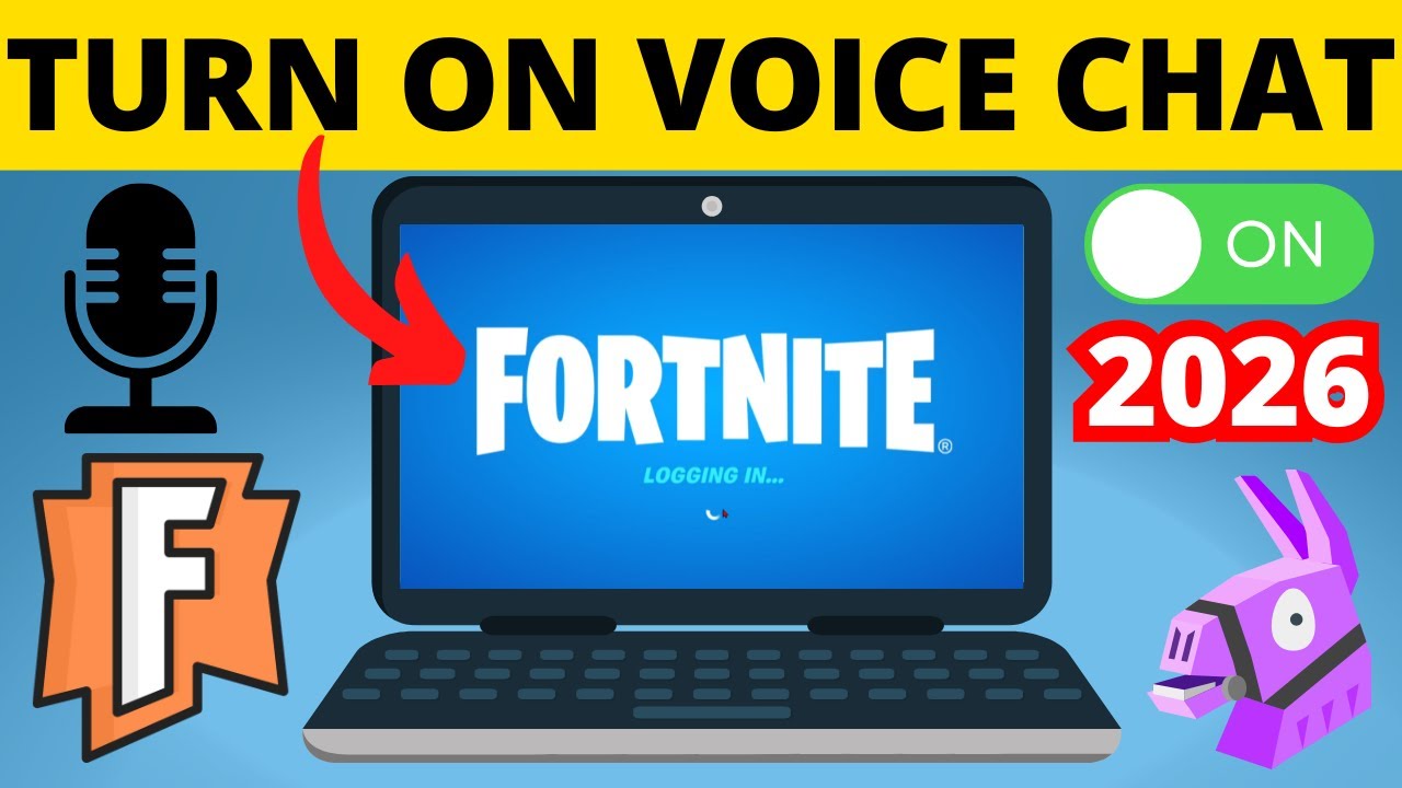 How to Turn On Fortnite Voice Chat - Enable Voice Chat in Fortnite