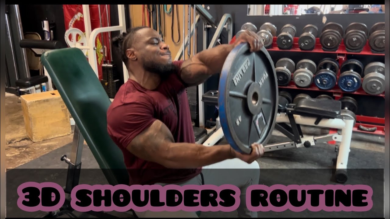 Full Shoulder Routine| Gym talk