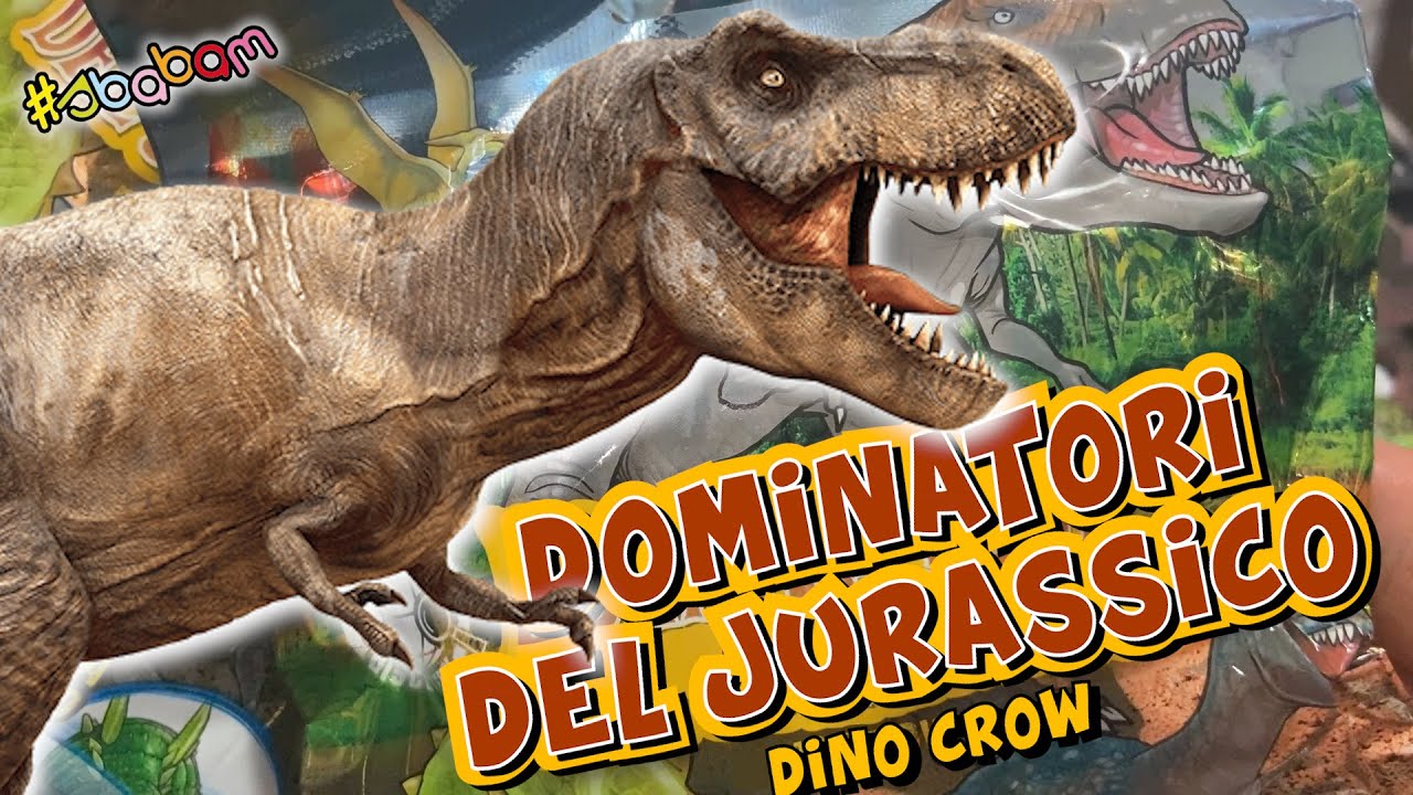 🦖 DOMINATORI del JURASSICO 🦕 DINO CROW! CRESCONO DAVVERO!!! Sbabam | Speciale Edicola