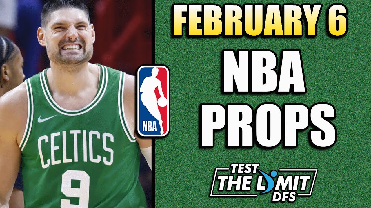 Top 5 Best NBA Player Prop Picks Today! | Friday 2/6/2026 | February 6th, 2026