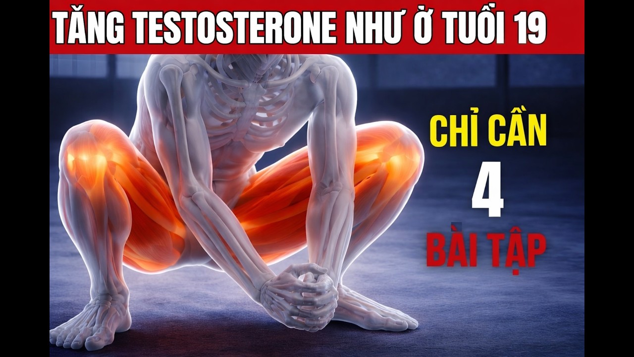 Làm Thế Nào Để Tăng Testosterone Với 4 Bài Tập Đơn Giản Này?