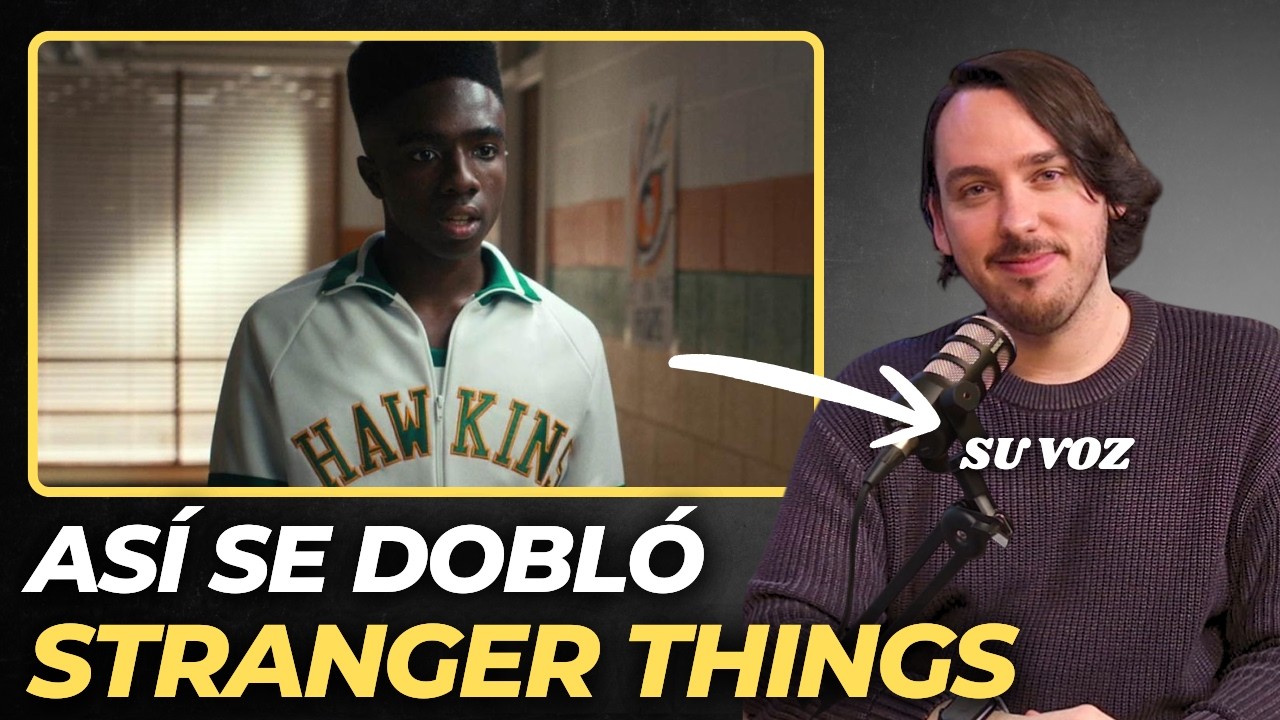 Detrás de la voz de Lucas en Stranger Things | Iván Priego Posada