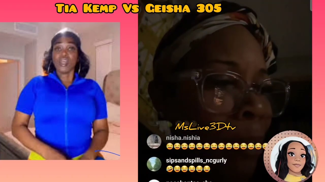 Tia Kemp Vs Giesha 305 😳 Tia Reponse To Giesha Instagram Post 