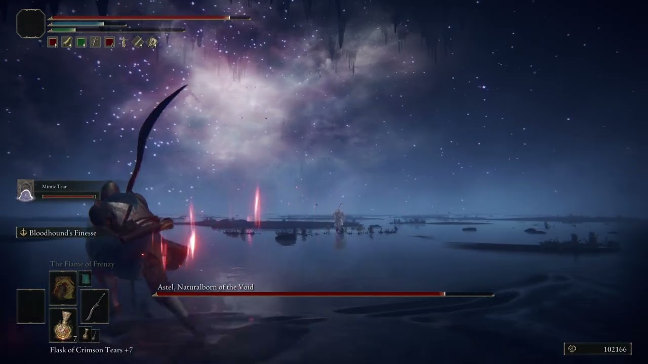 Cosmic Battle vs Astel, Naturalborn of the Void in ELDEN RING