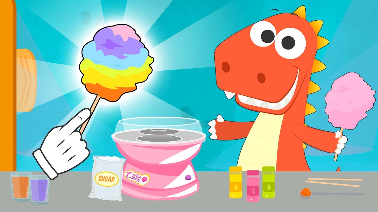 Aprende con Eddie 🍭 Cómo hacer Algodón de Azúcar