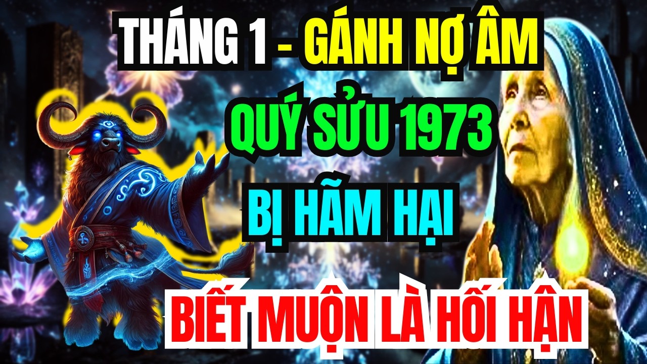 Sự Thật Đáng Sợ: Quý Sửu 1973 Tháng 1 ÂL Gánh Nợ Âm Kiểu Gì Cũng Bị Hãm Hại - Biết Muộn Lỡ Cả Đời