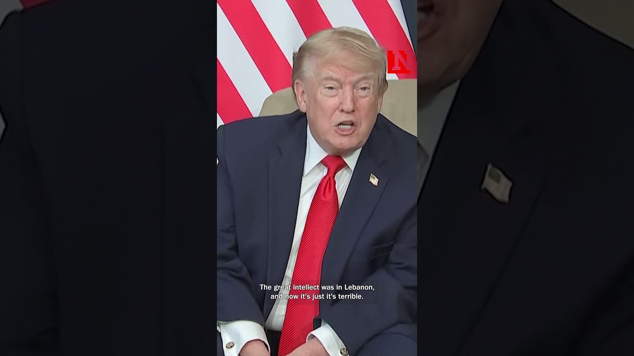 Trump Says &lsquo;Without Me There Would Be No Israel&rsquo; In Sharp Warning Over Lebanon