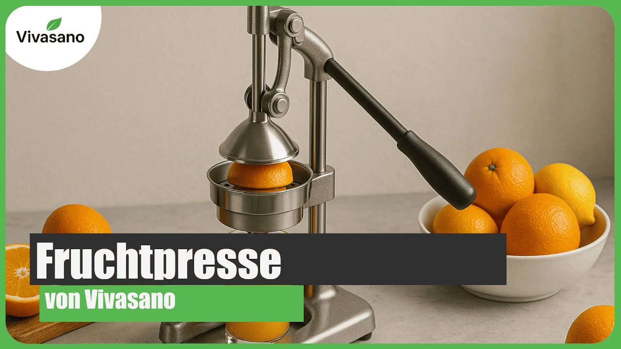 Fruchtpresse &ndash; Manuelle oder elektrische Obstpresse