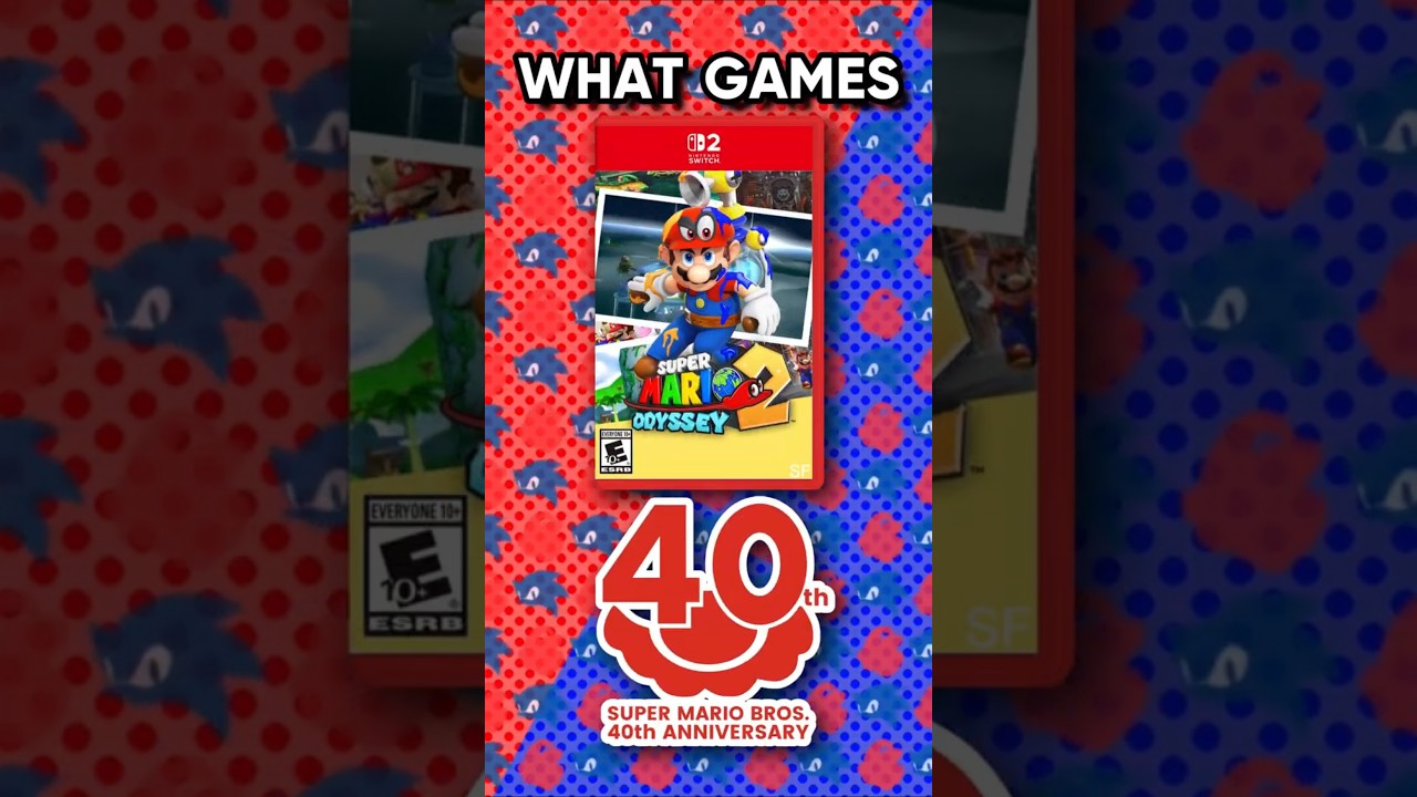 Super Mario 40th Anniversary Games