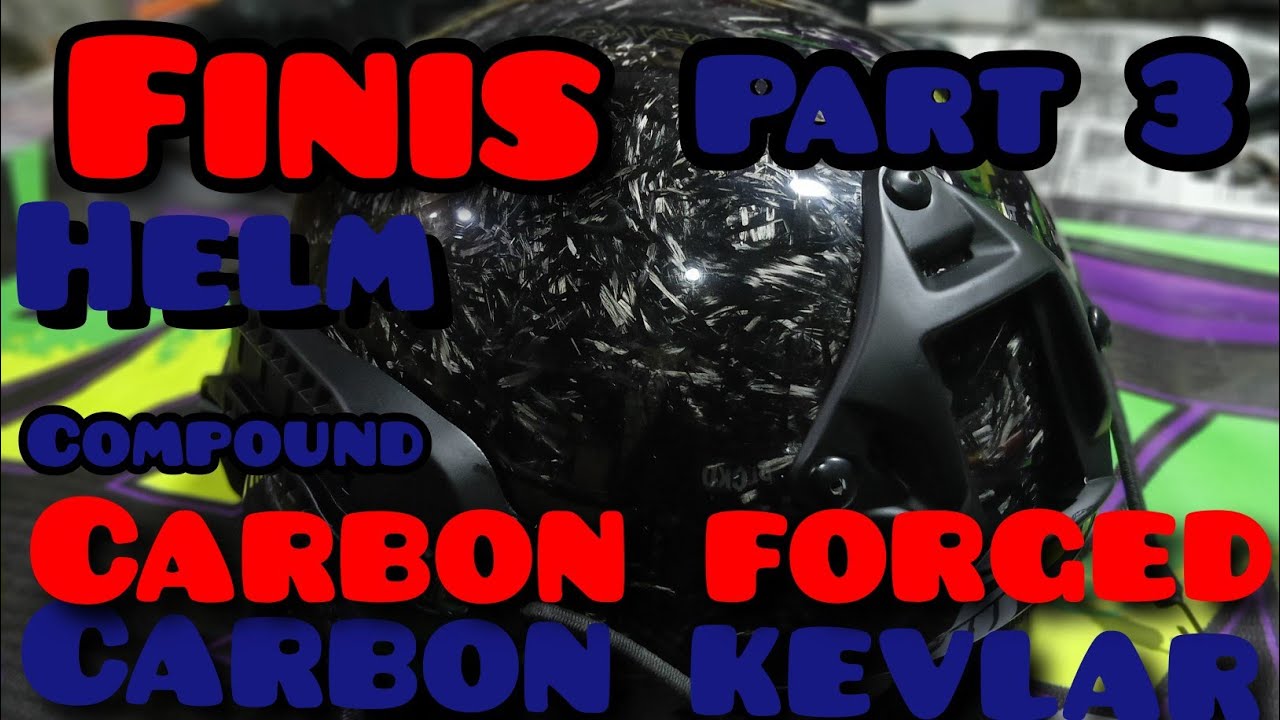forged carbon fiber finishing #part3