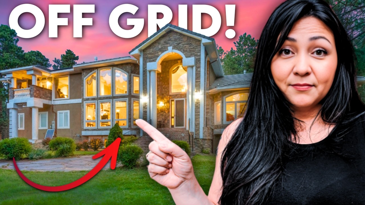 MASSIVE HOME on 3 Acres in Colorado Springs! (Off Grid Living)