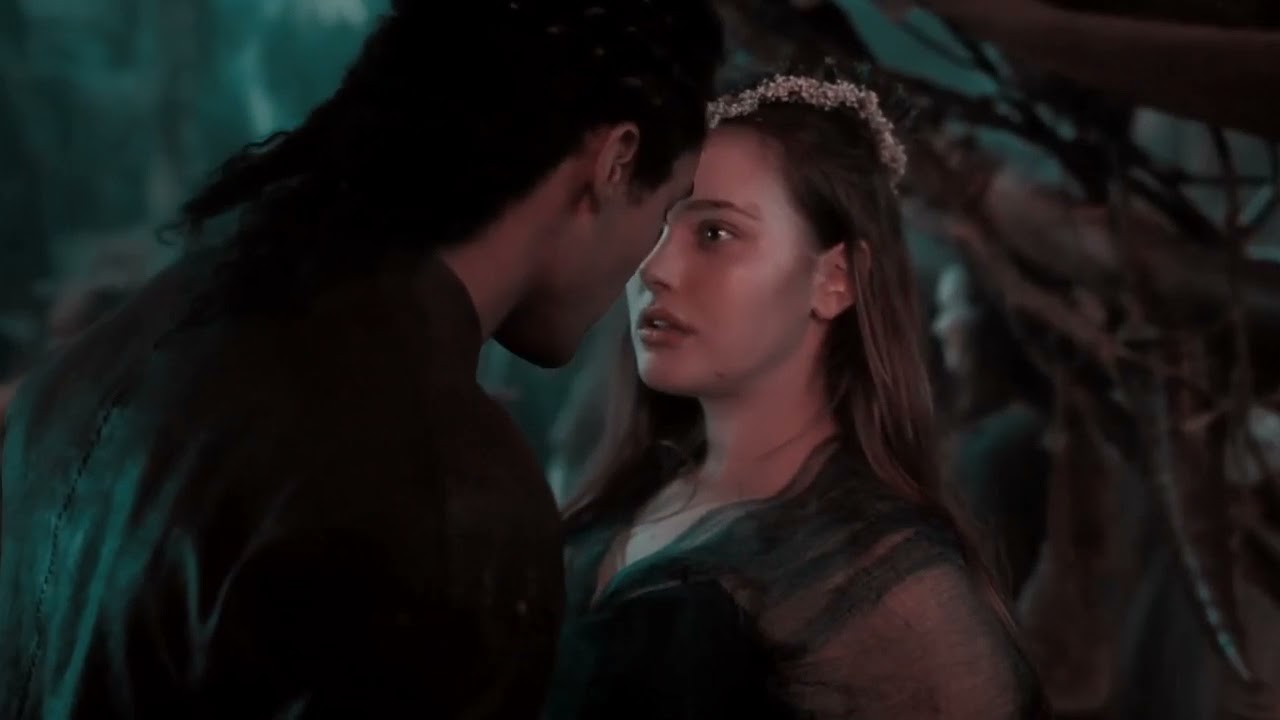 Katherine Langford Kissing Scene from Cursed | Katherine Langford Kissing WhatsApp Status
