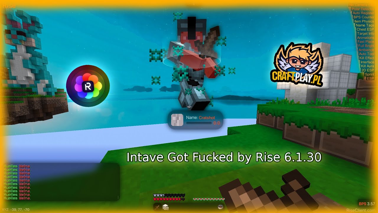 Intave Anti Cheat Gets Destroyed | ft. Rise 6.1.30