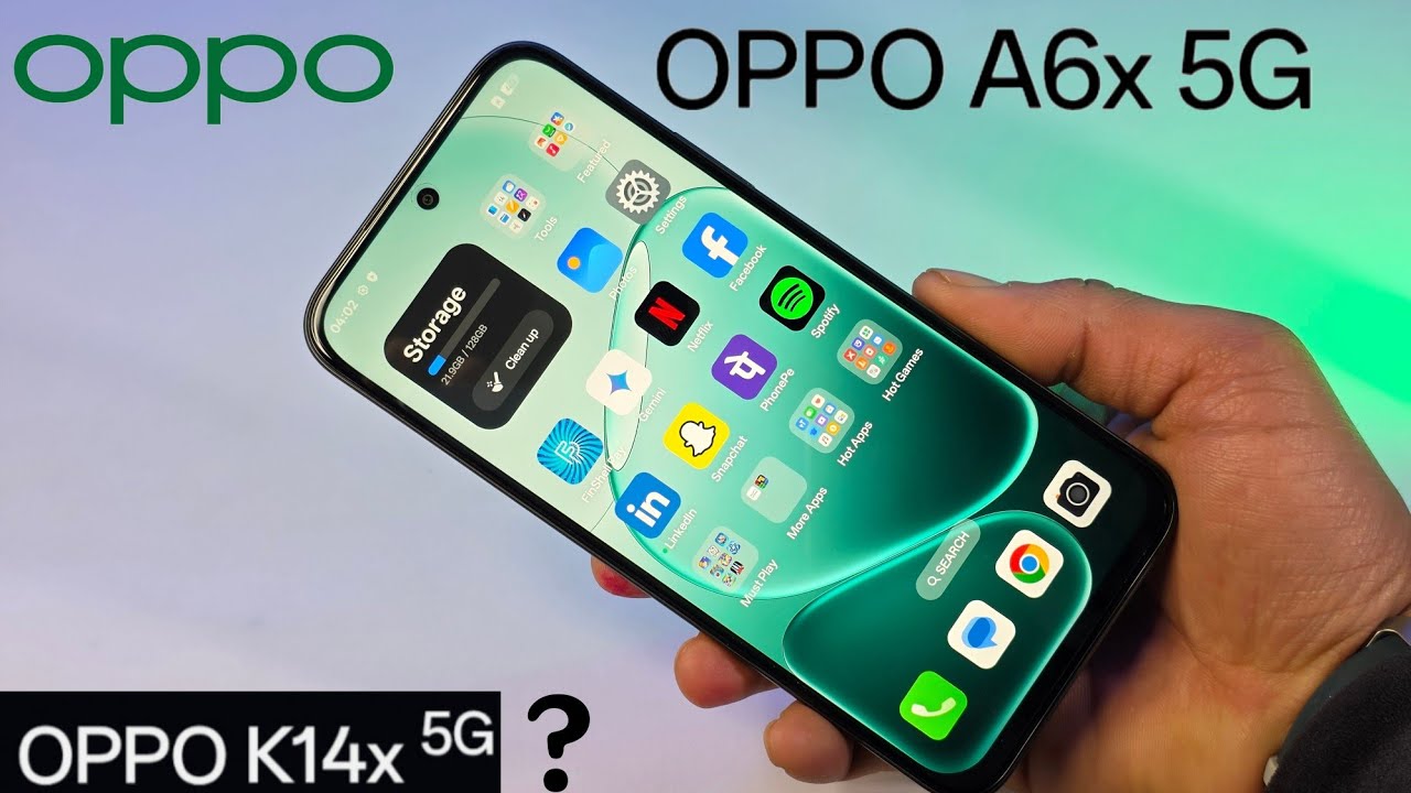 Oppo Entry level 5G Smartphone | Oppo A6x | Unboxing | Review | Oppo K14x ?