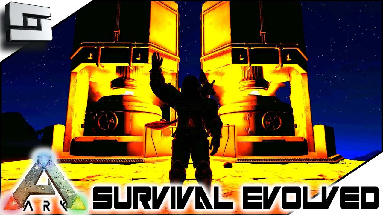 ARK: Survival Evolved - INDUSTRIAL FORGE UPGRADE! E9 ( Skies Of Nazca Map )