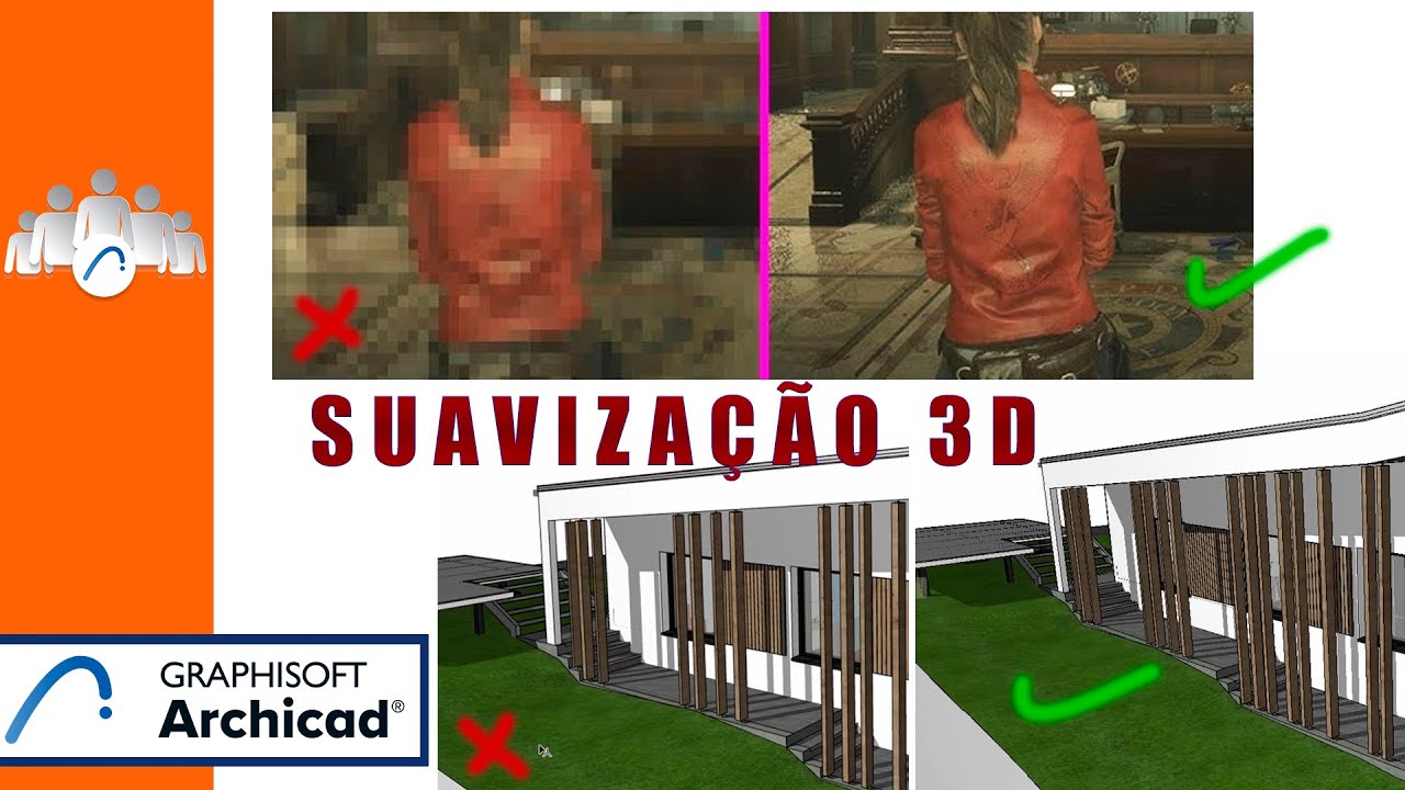 ARCHICAD: Suaviza&ccedil;&atilde;o 3D