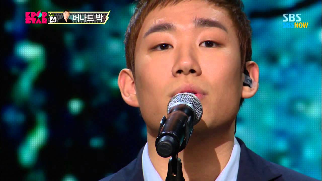 SBS [KPOPSTAR3] - TOP8 결정전, 버나드박의 '하고 싶은 말'