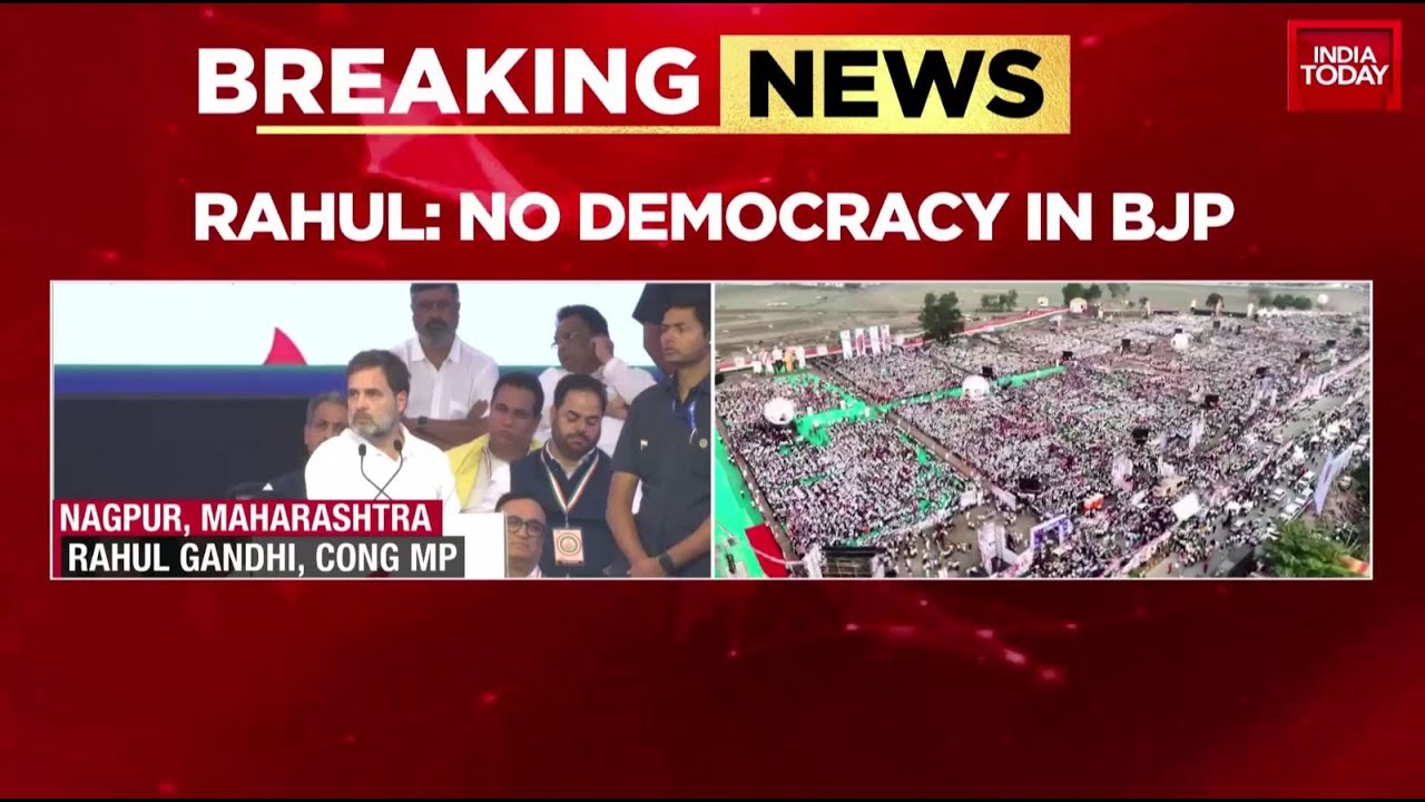 'This Is A Fight Of Ideologies', Says Rahul Gandhi At Congress' 'Hain Taiyyar Hum' Rally