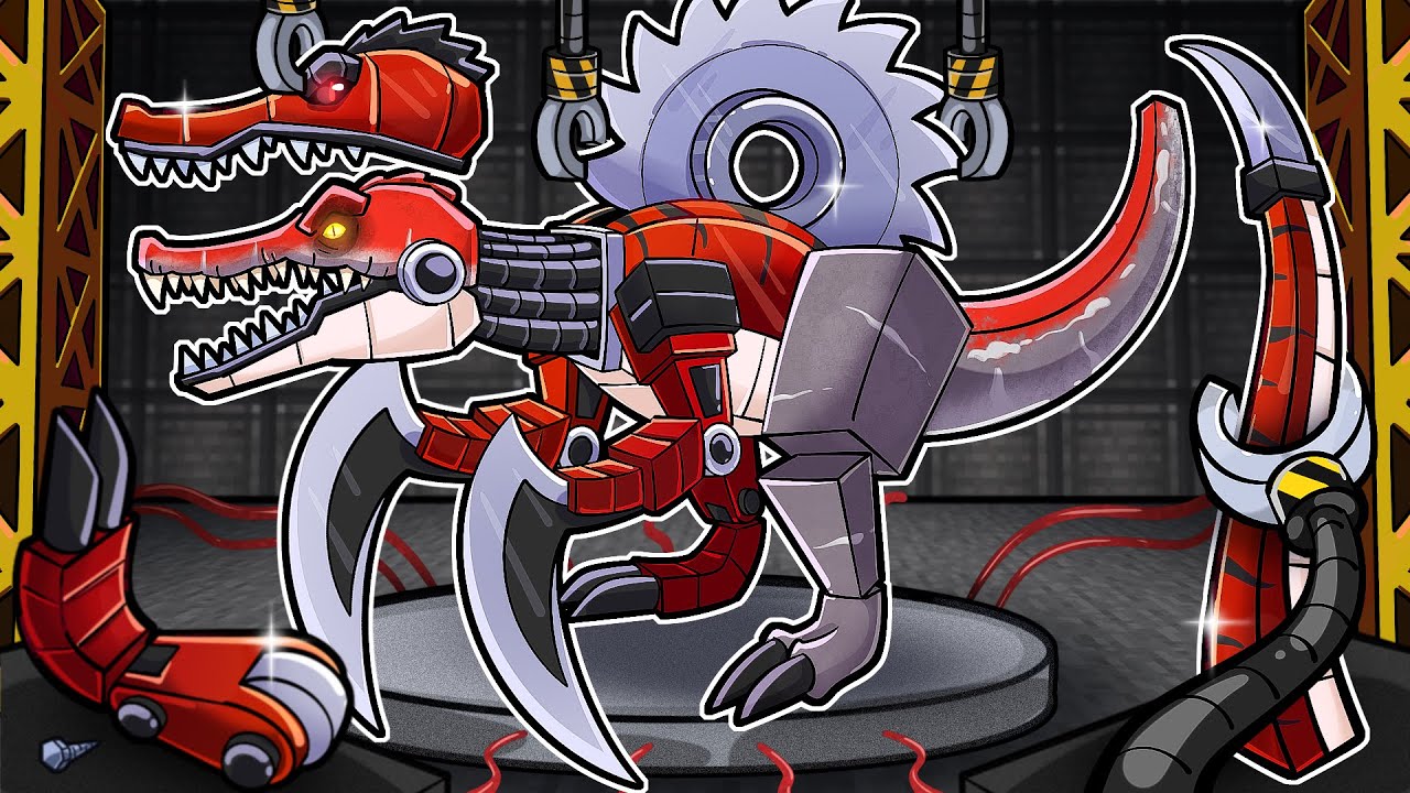 I LEAKED THE MECHA SPINOSAURUS IN MORPH WORLD!