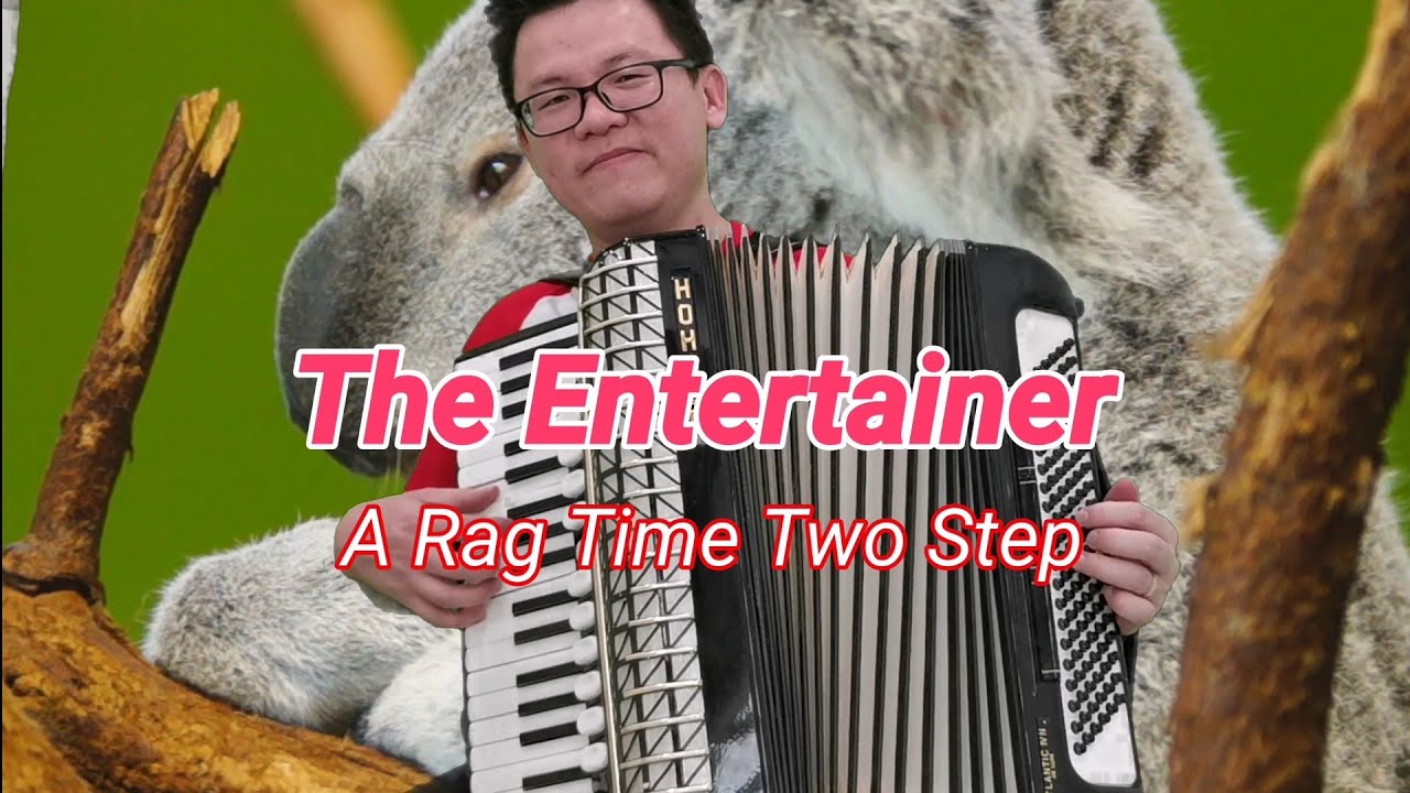 33 - The Entertainer by Scott Joplin, Accordion, Akkordeon, Accordéon, аккордеон, fisarmonica play