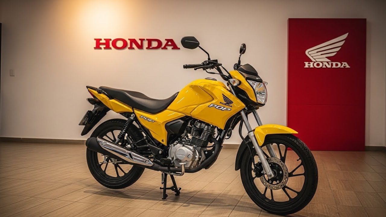 Honda Pop 110i 2026: A Moto Mais Econômica do Brasil Vale a Pena?