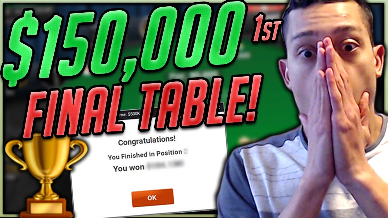 $5200 The Big Game FINAL TABLE! ($150,000 to 1st)