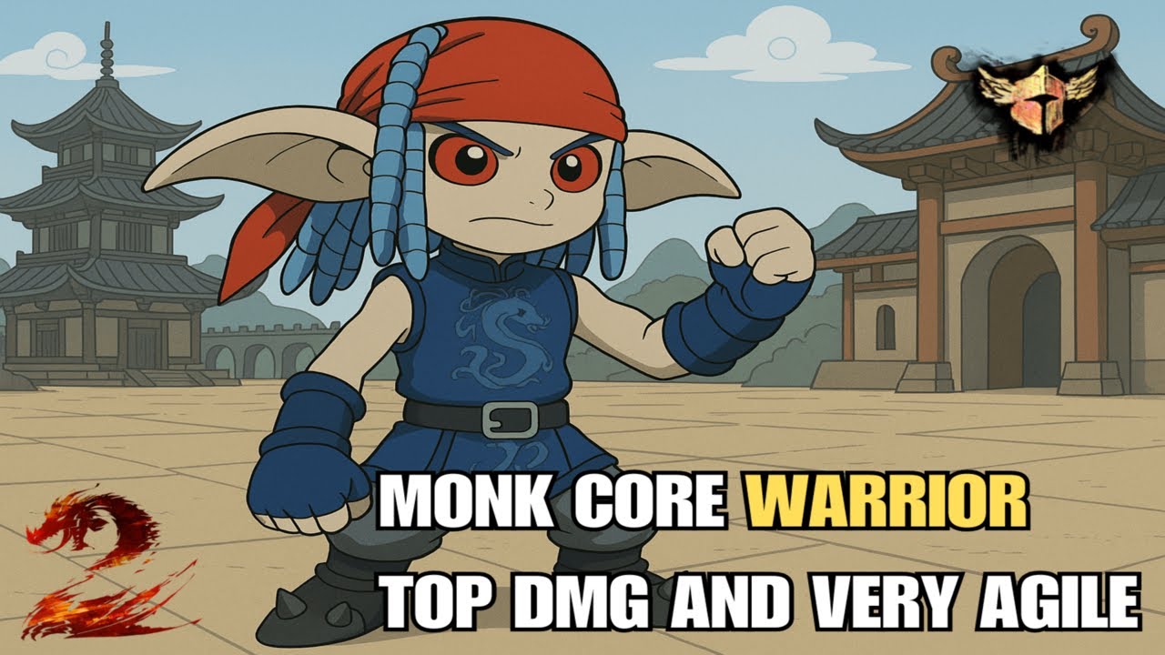 Guild Wars 2- Monk Core Warrior PvP - Build created at the request of a subscriber. It's really fun!