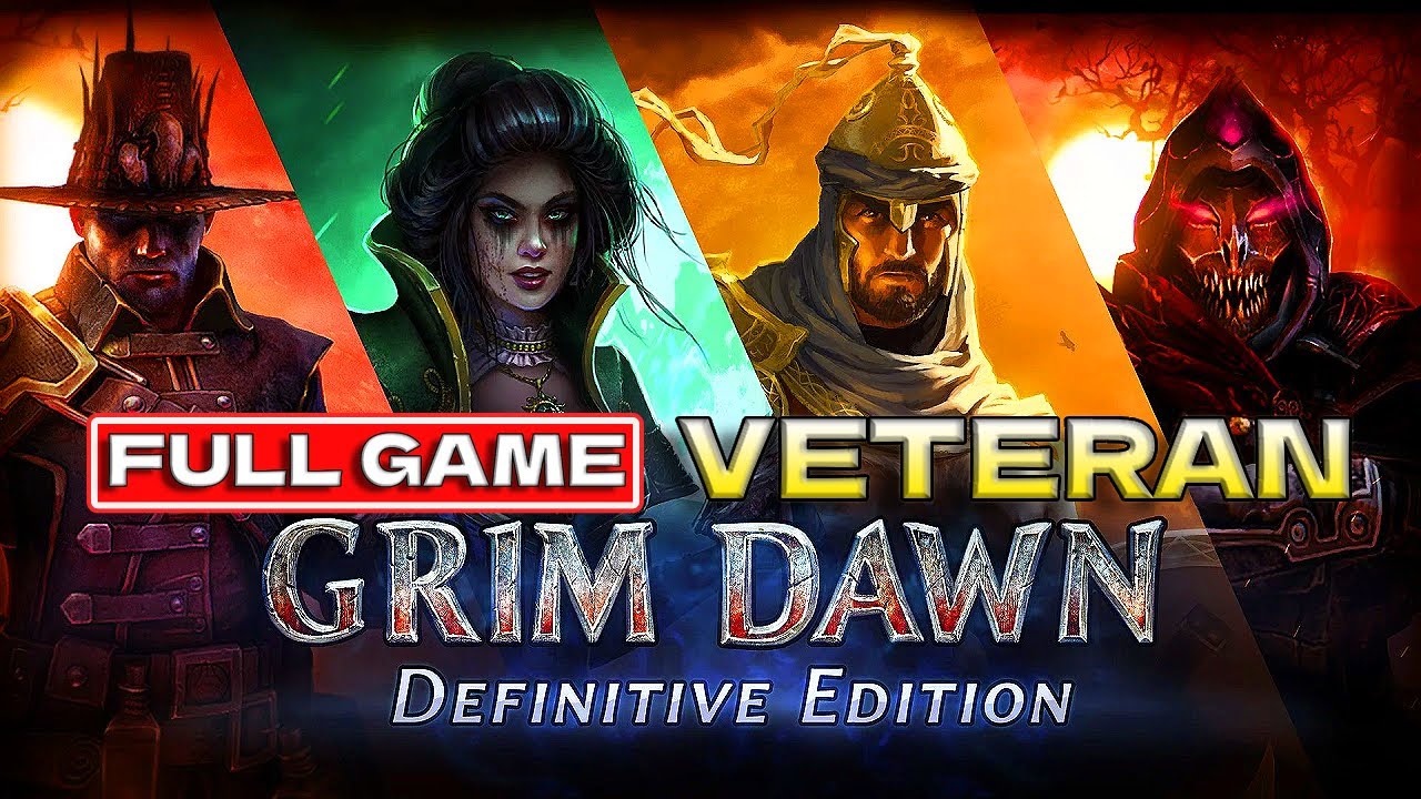 Grim Dawn Definitive Edition Longplay - Full Campaign Walkthrough [Necromancer | Veteran | All DLC]