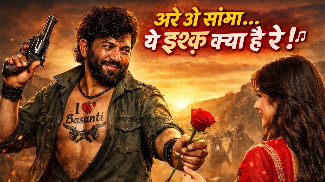 Gabbar in Love Version | अरे ओ सांभा… ये इश्क़ क्या है रे! | New Hindi Song 2026 | JANAK KAIWART