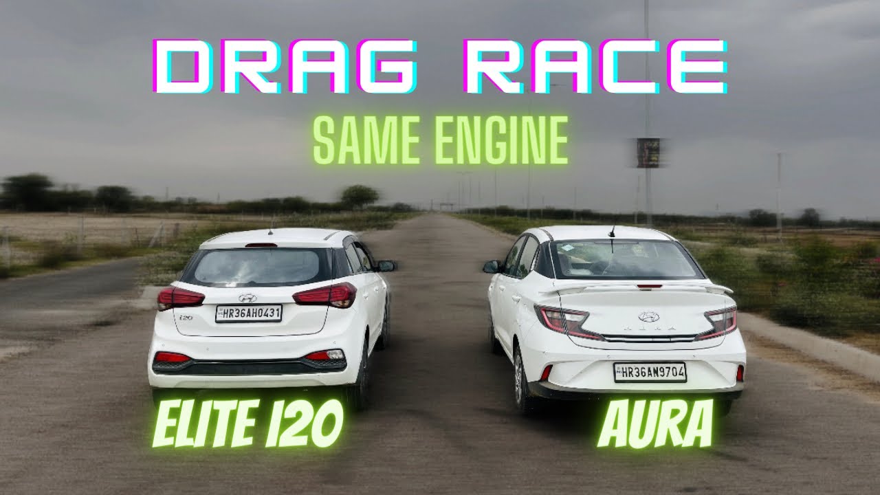 ELITE i20 VS AURA🔥| ऐसे ही मशहूर नहीं😎| DRAG RACE🔥