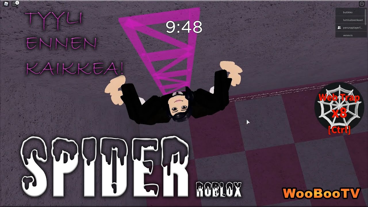 Roblox Spider -Tyyli ennen kaikkea!