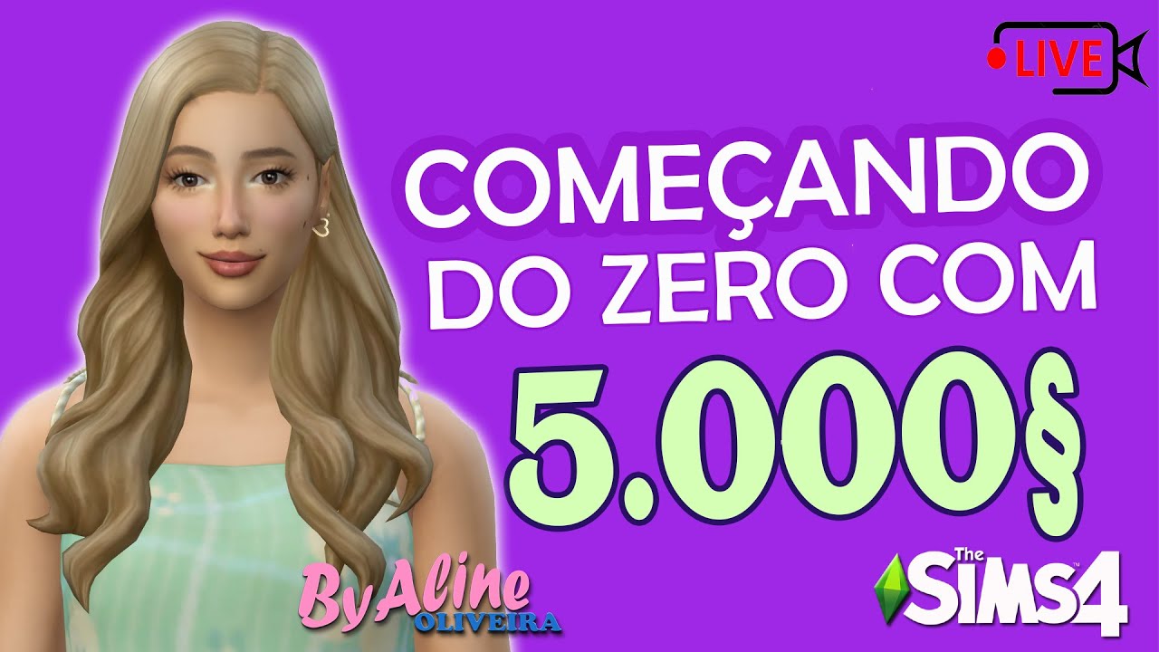 Começando do ZERO no The Sims 4 - Designer de Interiores 🔥💜