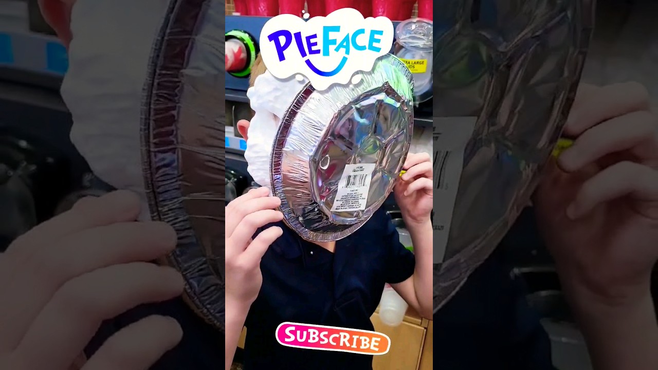 Pie Face Slushie Atack on younger Brother Payback #funny #kids #cracra #pieface #prank #challenge