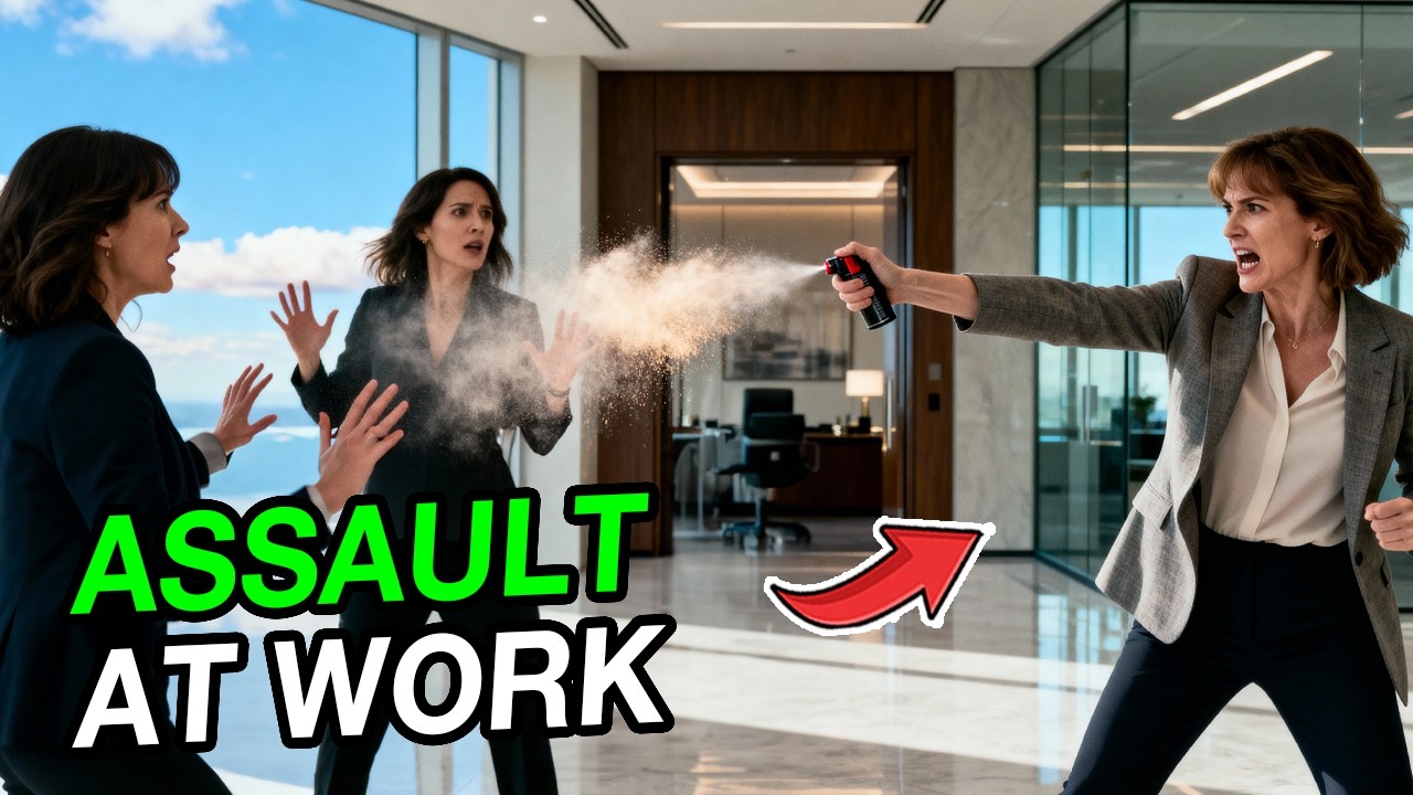 Karen Manager Pepper Sprays Me for Talking Loud She Gets Fired When She Learns I Own the Company!