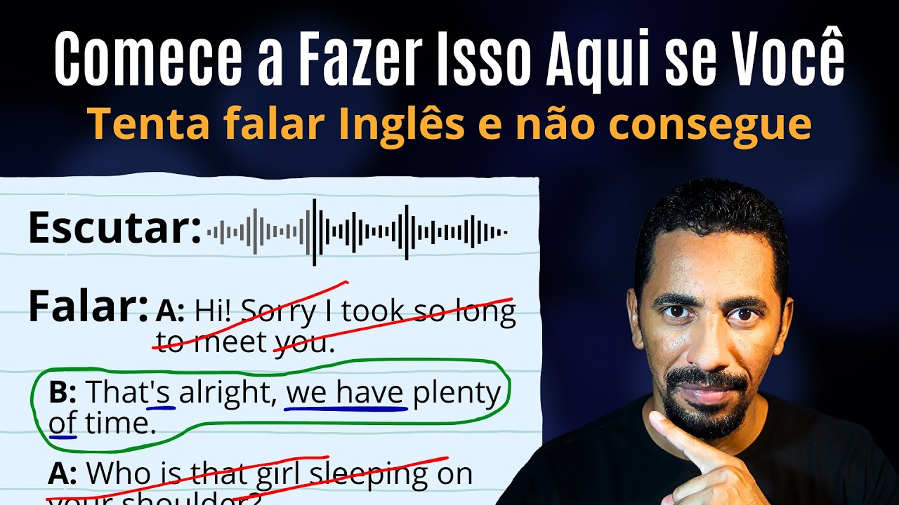 Não Conseguia Falar Nada em Inglês (Até Começar a Fazer isso Aqui)