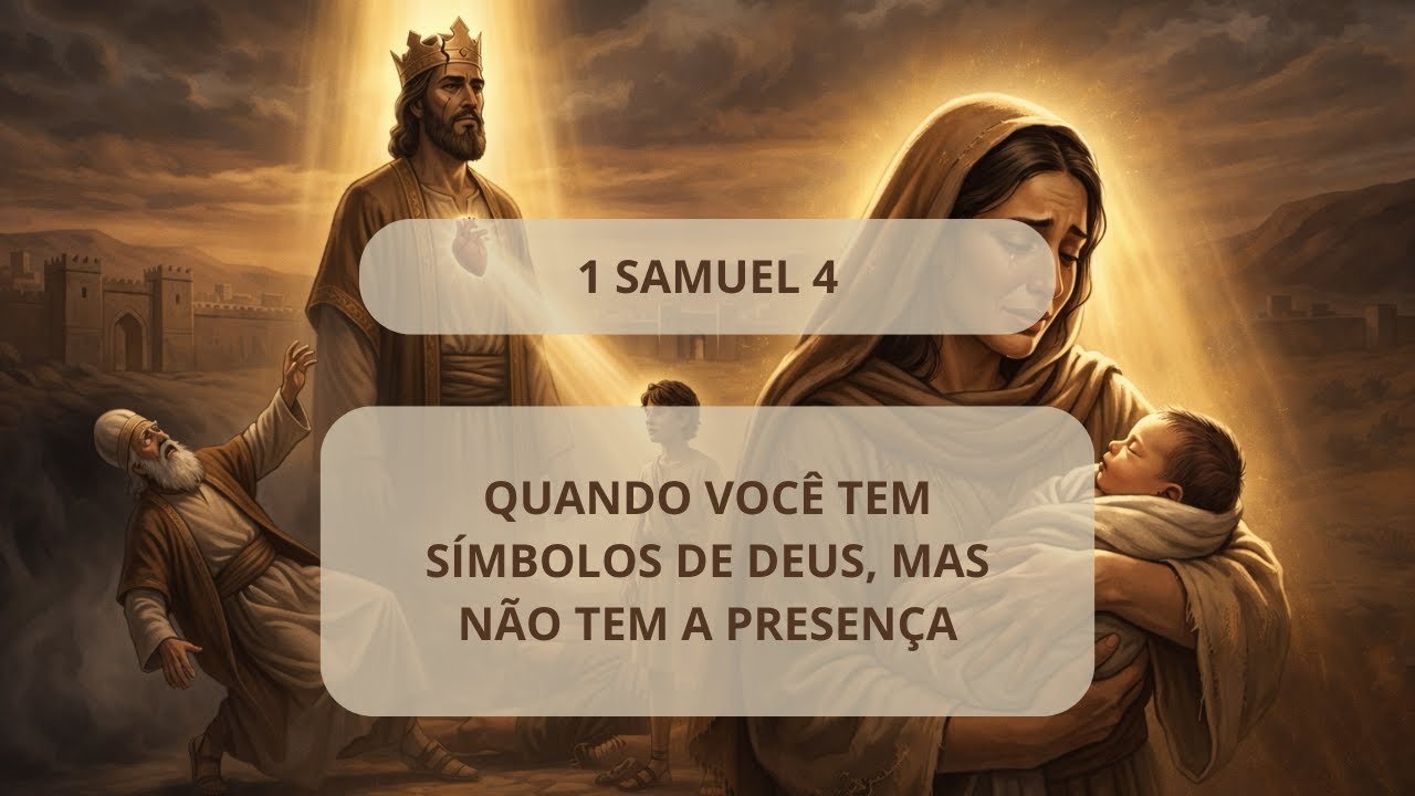 LIVE | 1Samuel 4 | Quando você tem símbolos de Deus, mas não tem a presença